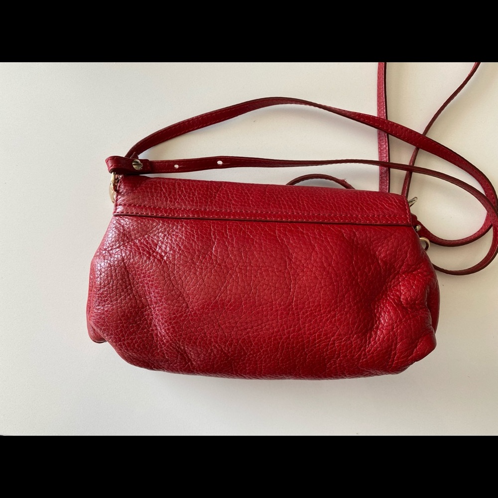 Chloe Red Crossbody Bag - Picture 5 of 11